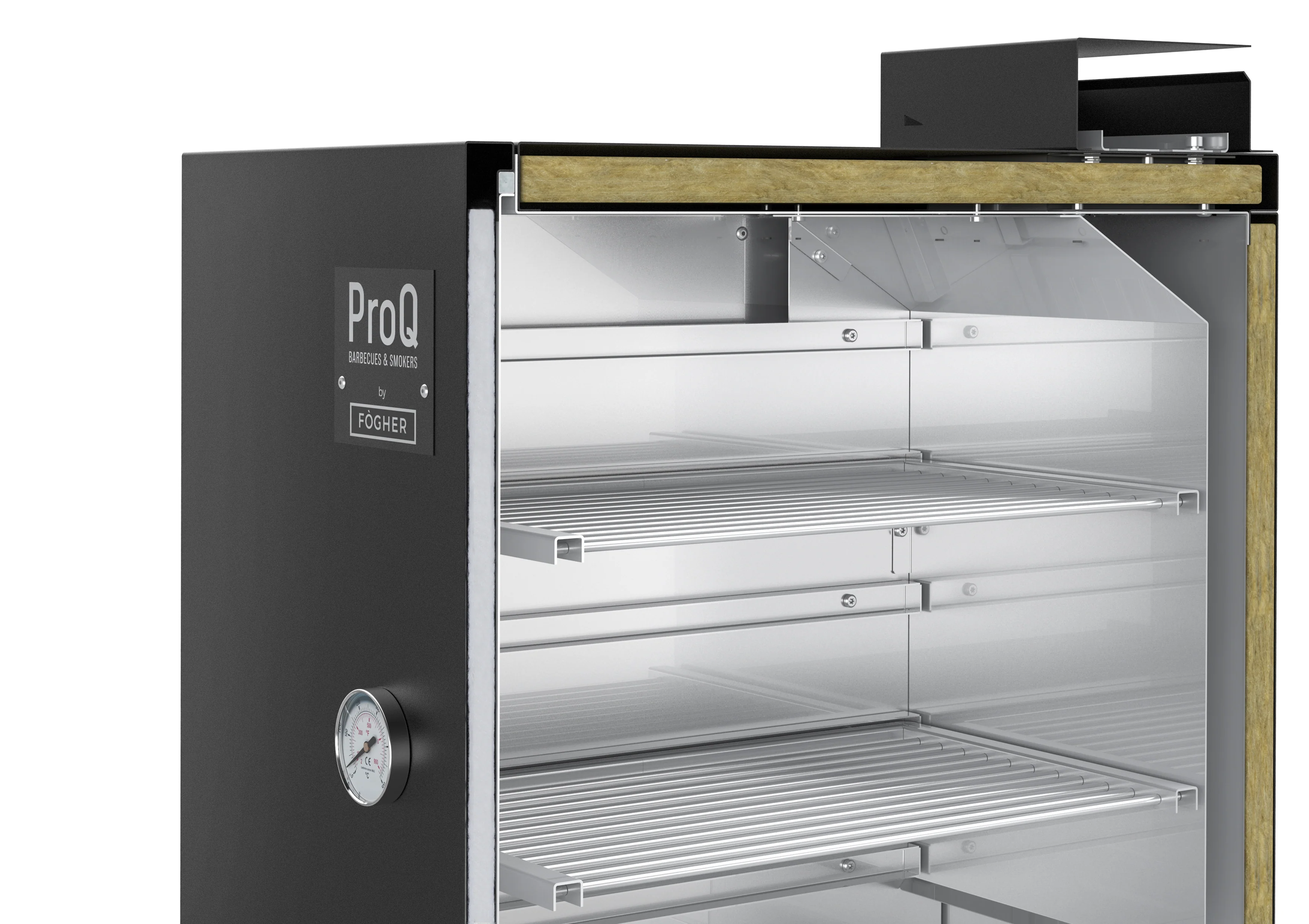 Barbecue a carbone Fògher Professional Smoker 450 - Image 13