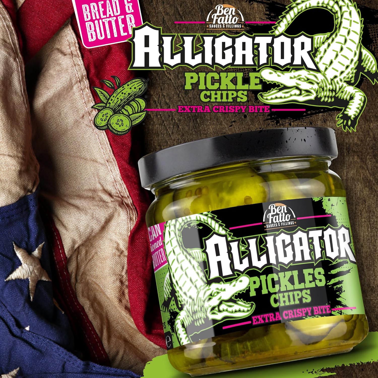 Ben Fatto - Alligator Pickles Chips - Image 3