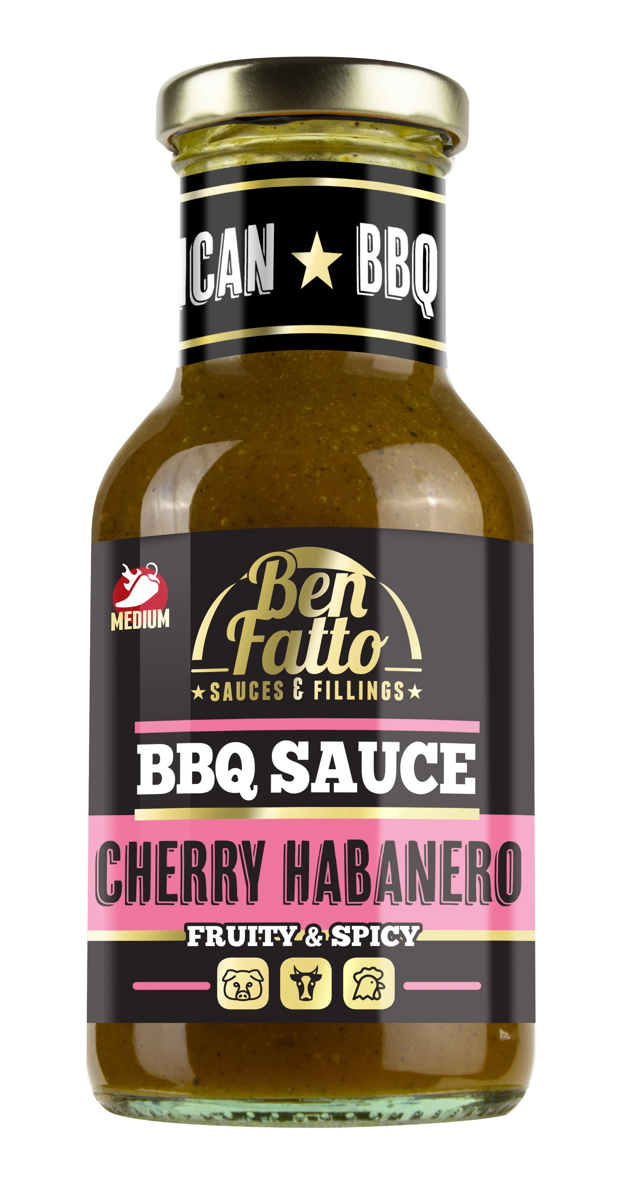 Ben Fatto - BBQ Sauce Cherry Habanero