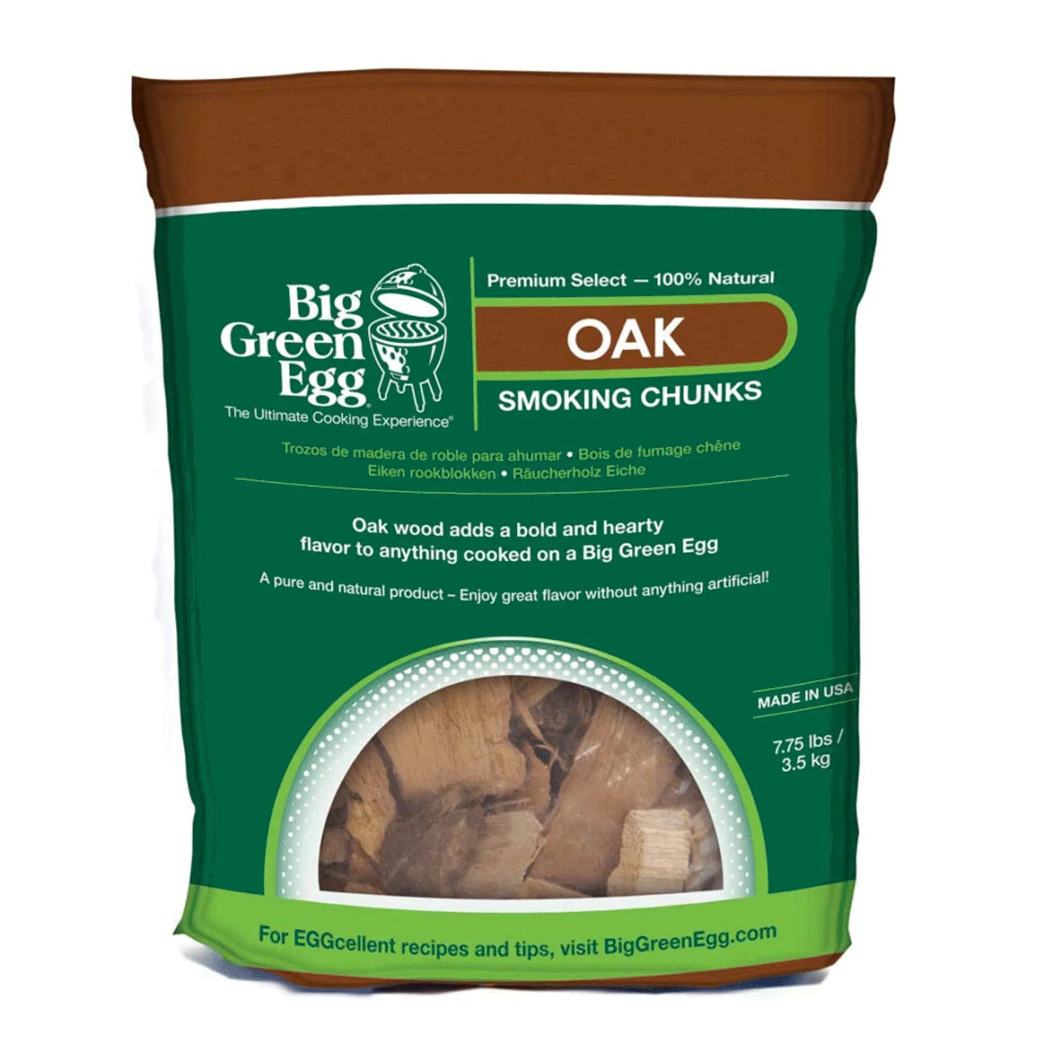 Big Green Egg - Wood Chunks Oak
