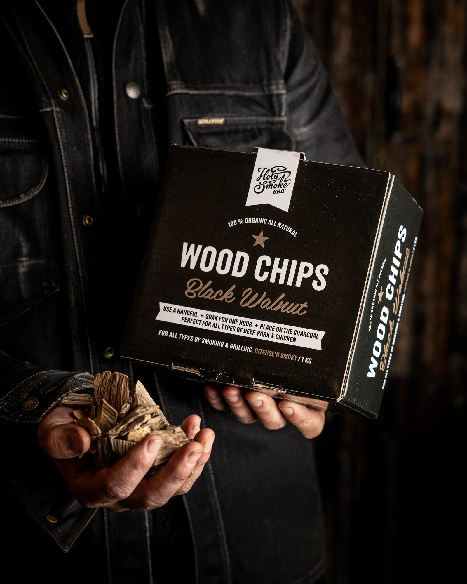 Holy Smoke BBQ - Wood Chips Black Walnut - Image 2