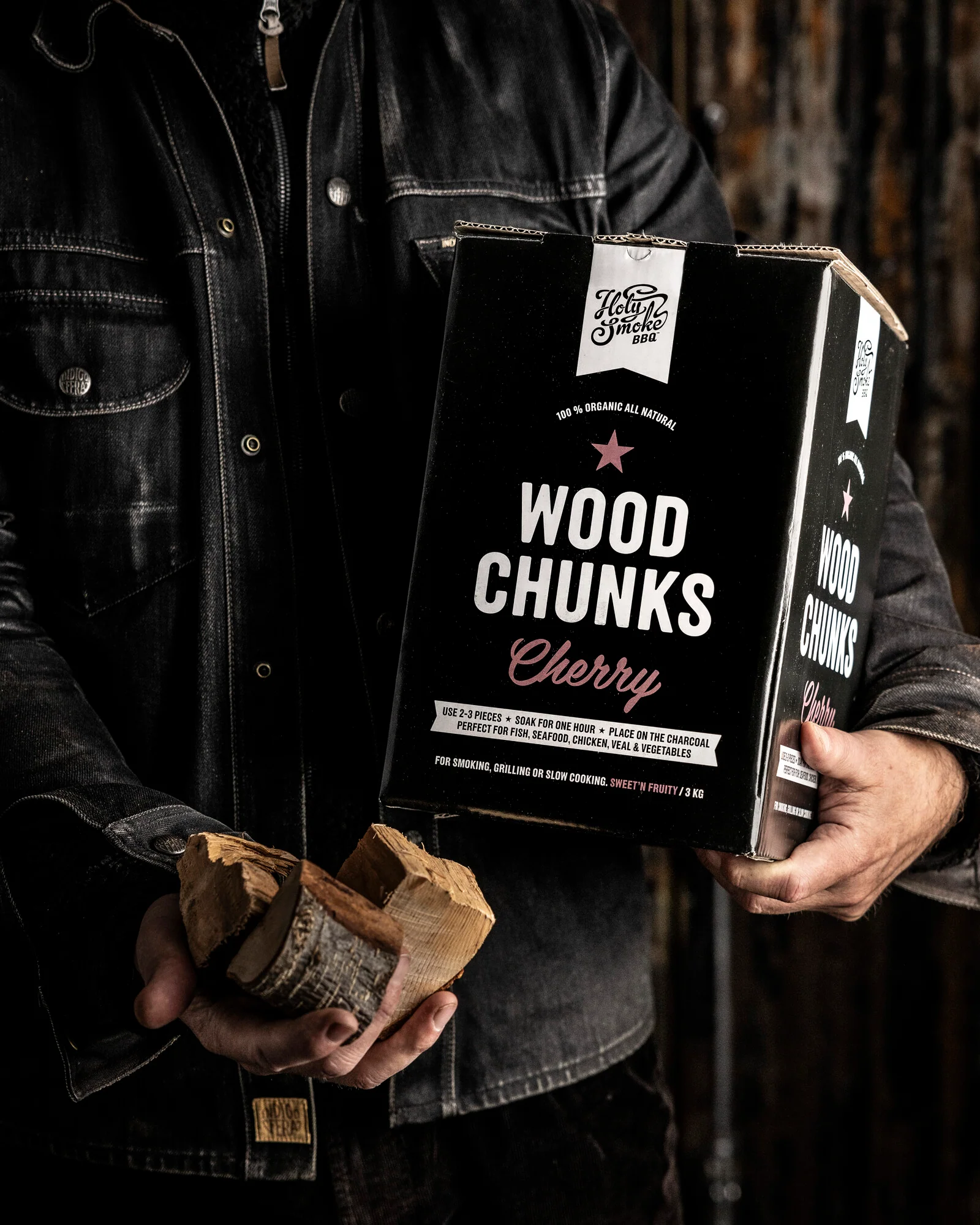 Holy Smoke BBQ - Wood Chunks Cherry - Image 2