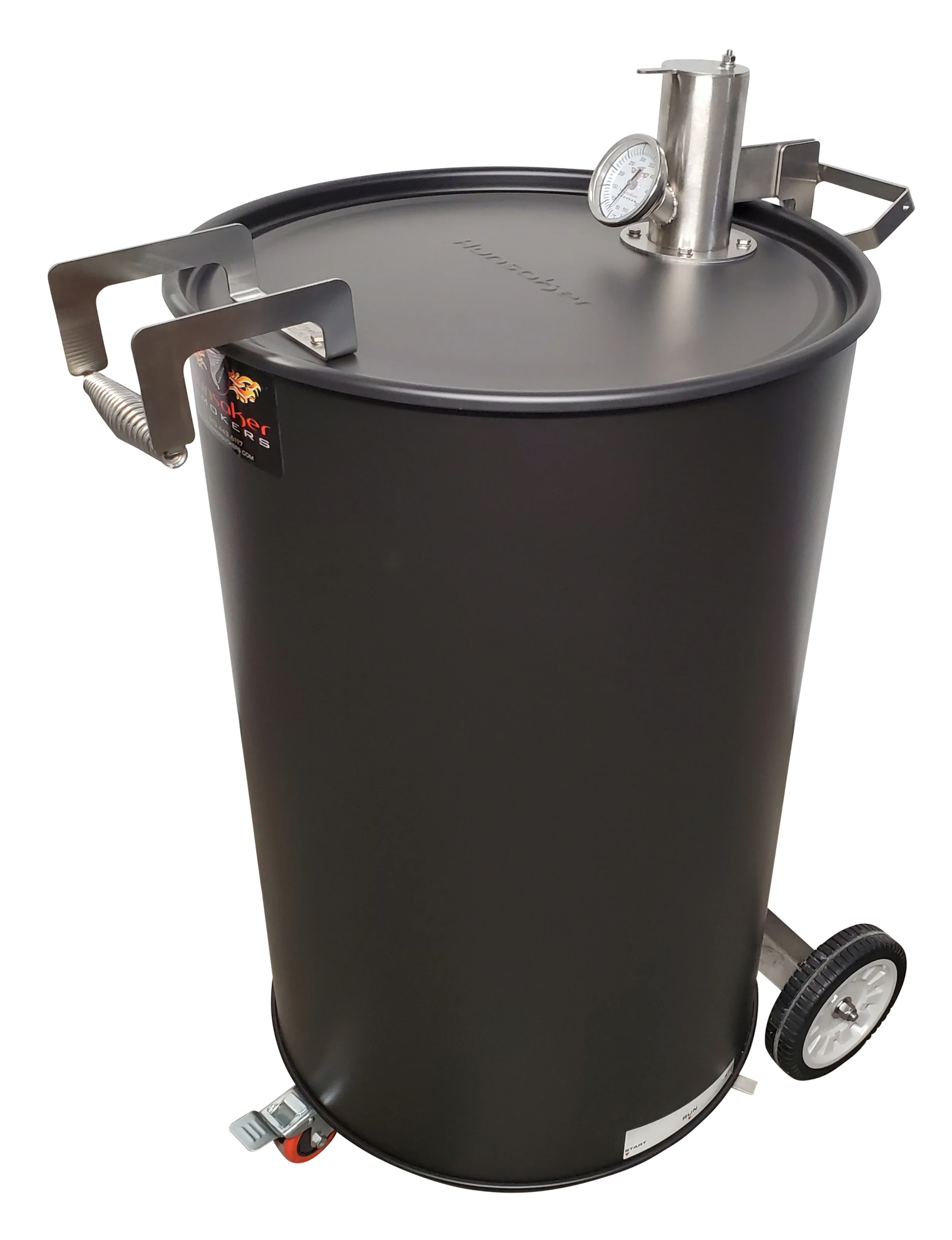 Hunsaker Smoker Vortex 55 Galloni - Barbecue a Carbone