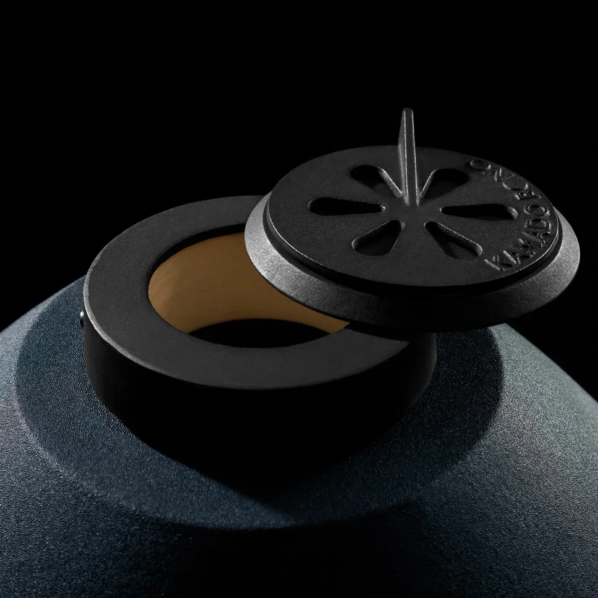 Kamado Grande Evo 25" Blue Navy Matte - Image 6