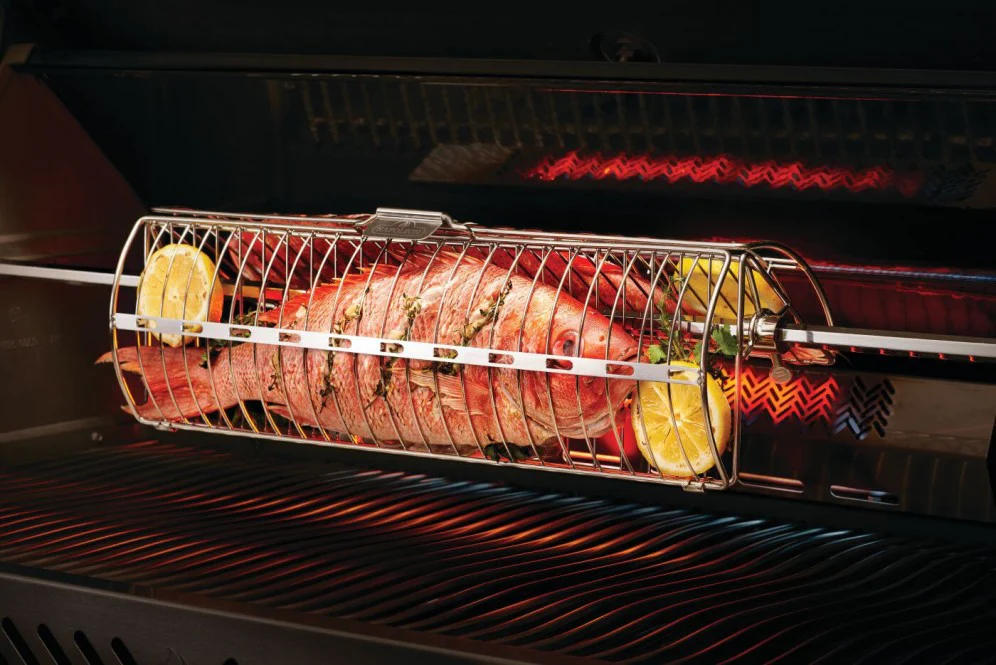 Napoleon - Cestello Pesce INOX girarrosto - Image 4
