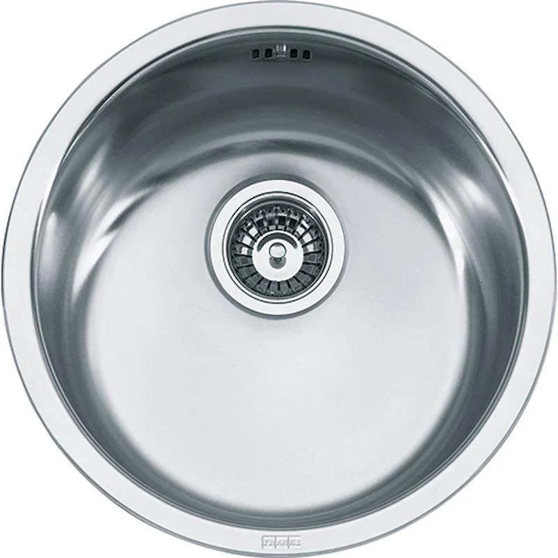 Napoleon - Lavabo ad incasso Rotondo RAX 610-38 Inox satinato