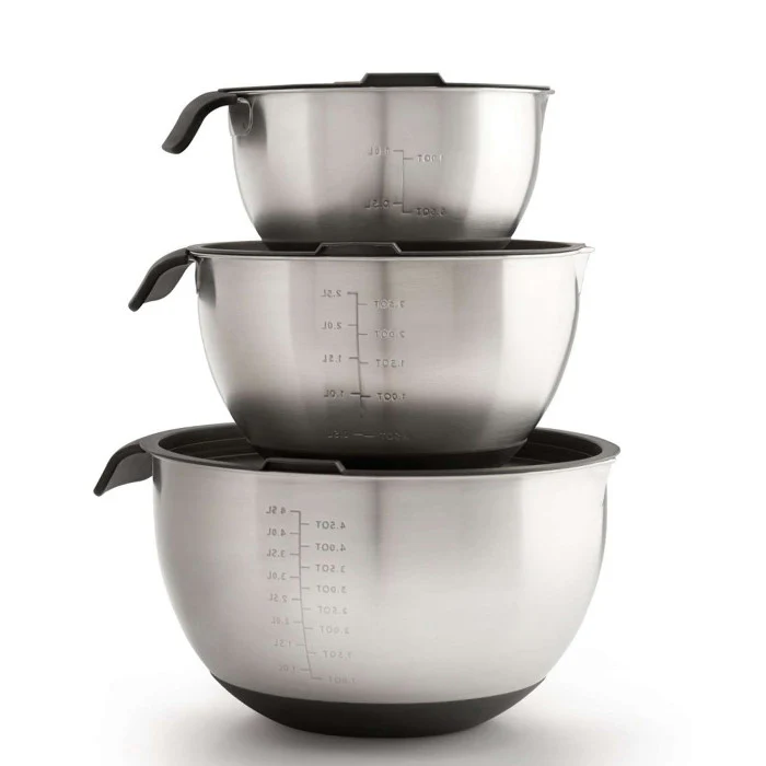 Napoleon - Set ciotole INOX 3 pz
