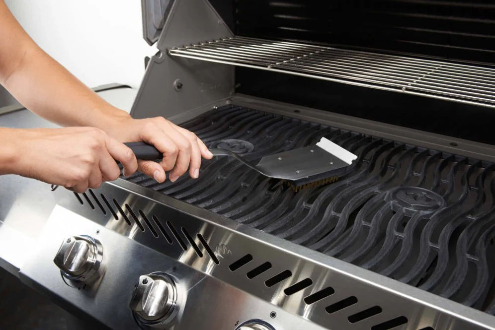Napoleon - Spazzola legno NAP griglia INOX - Image 4