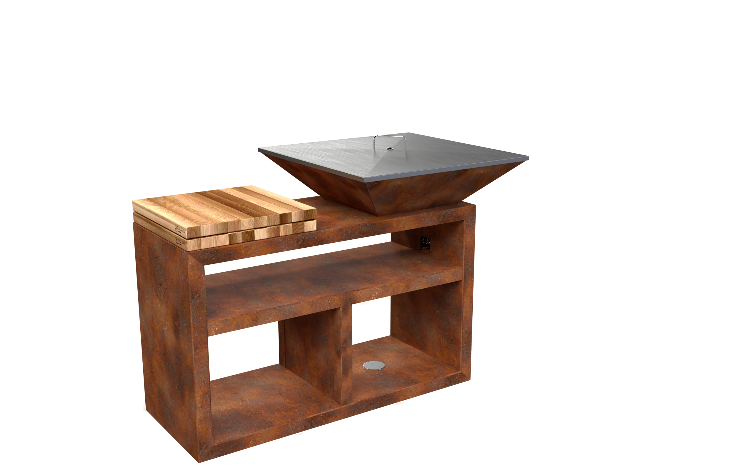 Vulcanus Grill PRO 730 Masterchef - Barbecue a Legna - Image 5