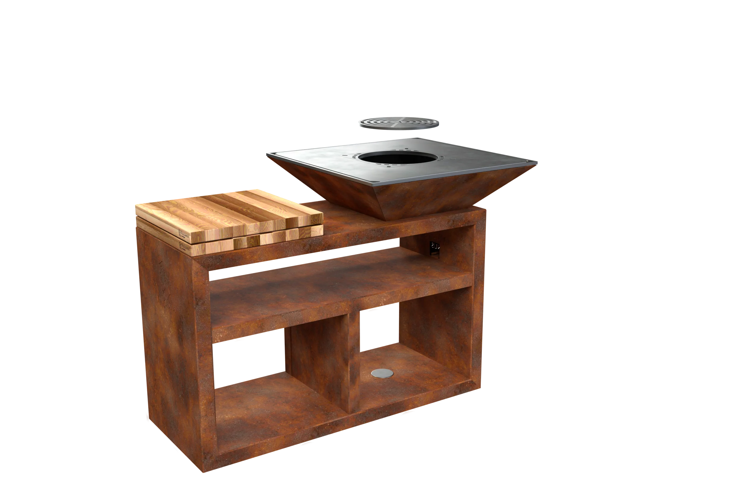 Vulcanus Grill PRO 730 Masterchef - Barbecue a Legna - Image 7