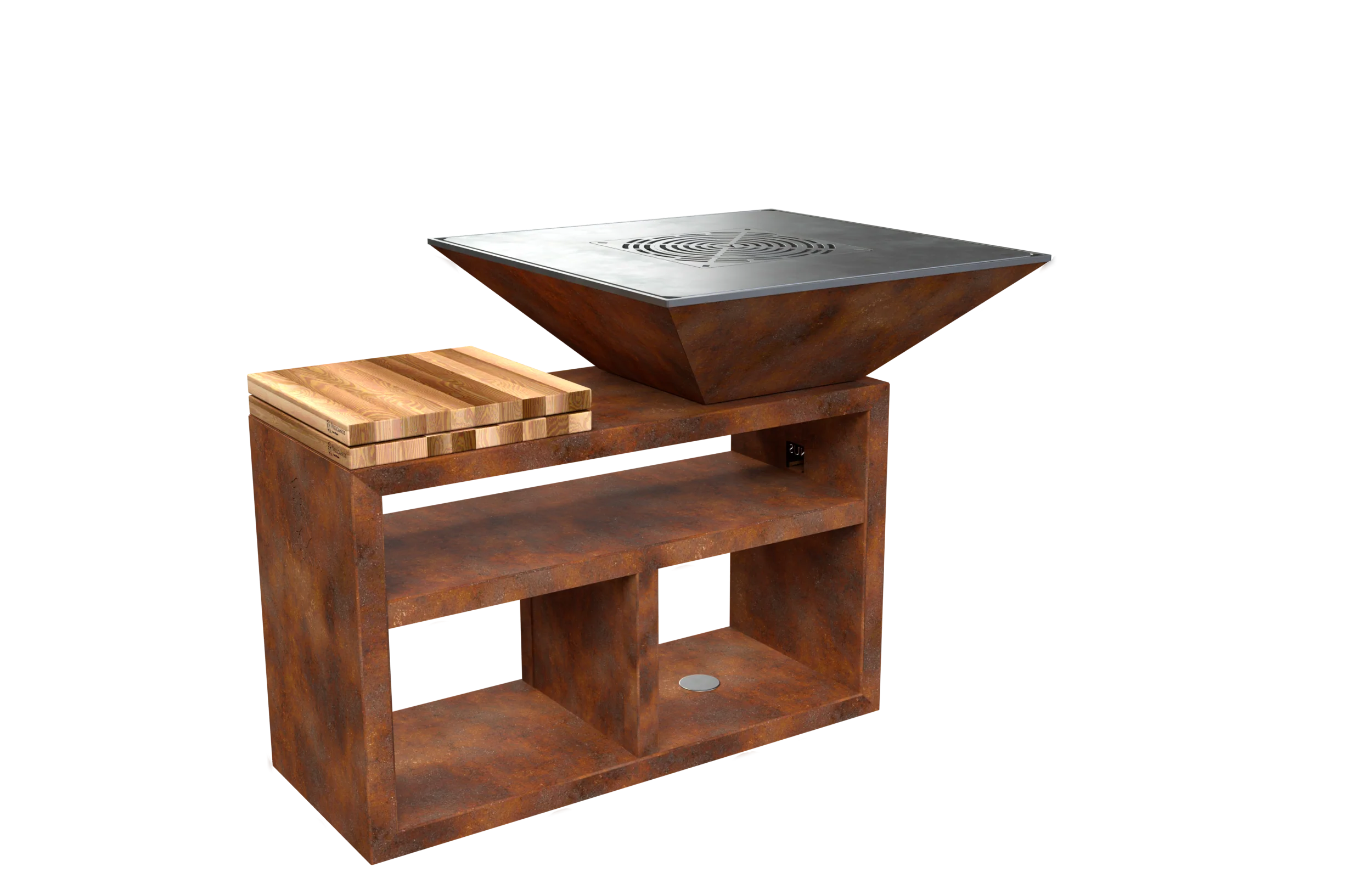 Vulcanus Grill PRO 910 Masterchef - Barbecue a Legna - Image 6