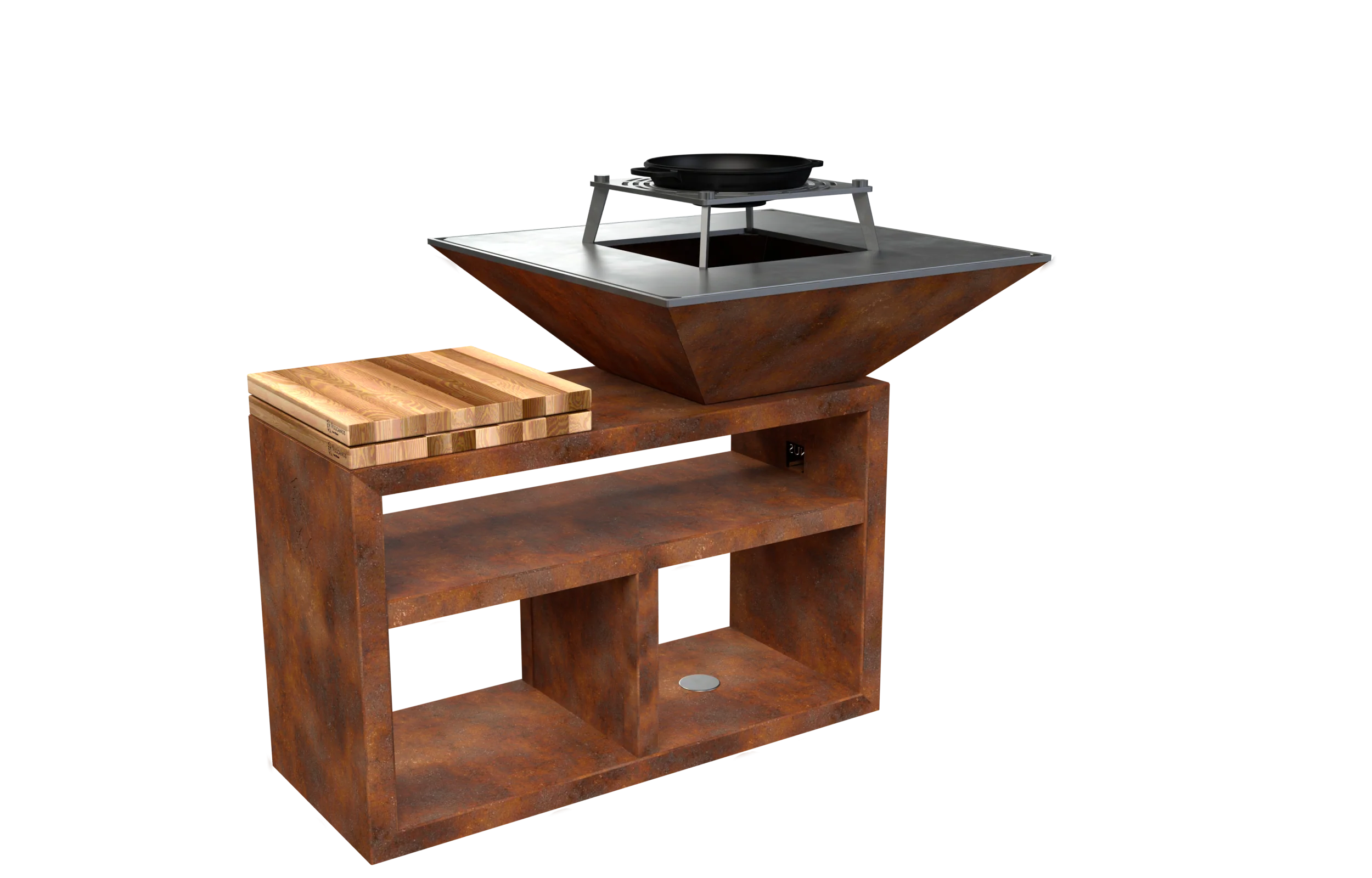 Vulcanus Grill PRO 910 Masterchef - Barbecue a Legna - Image 8