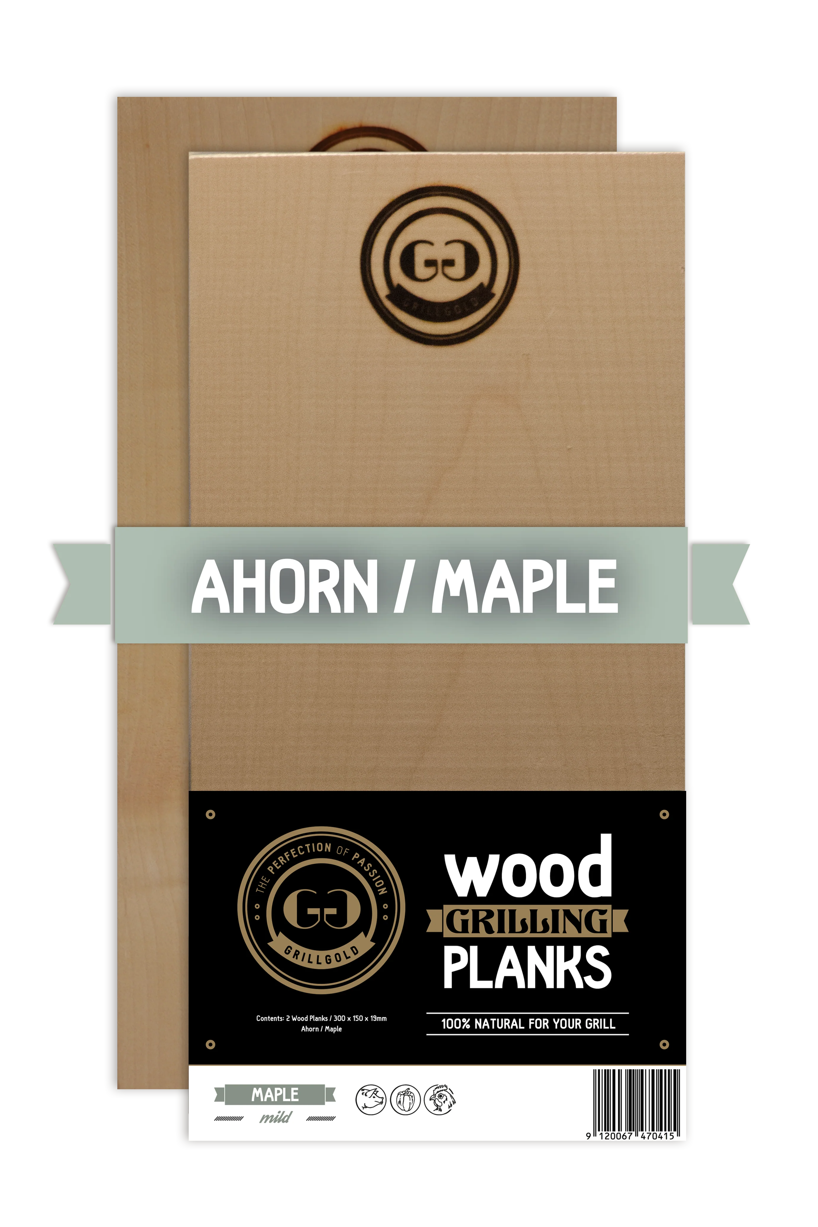 Wood Grilling Planks Acero