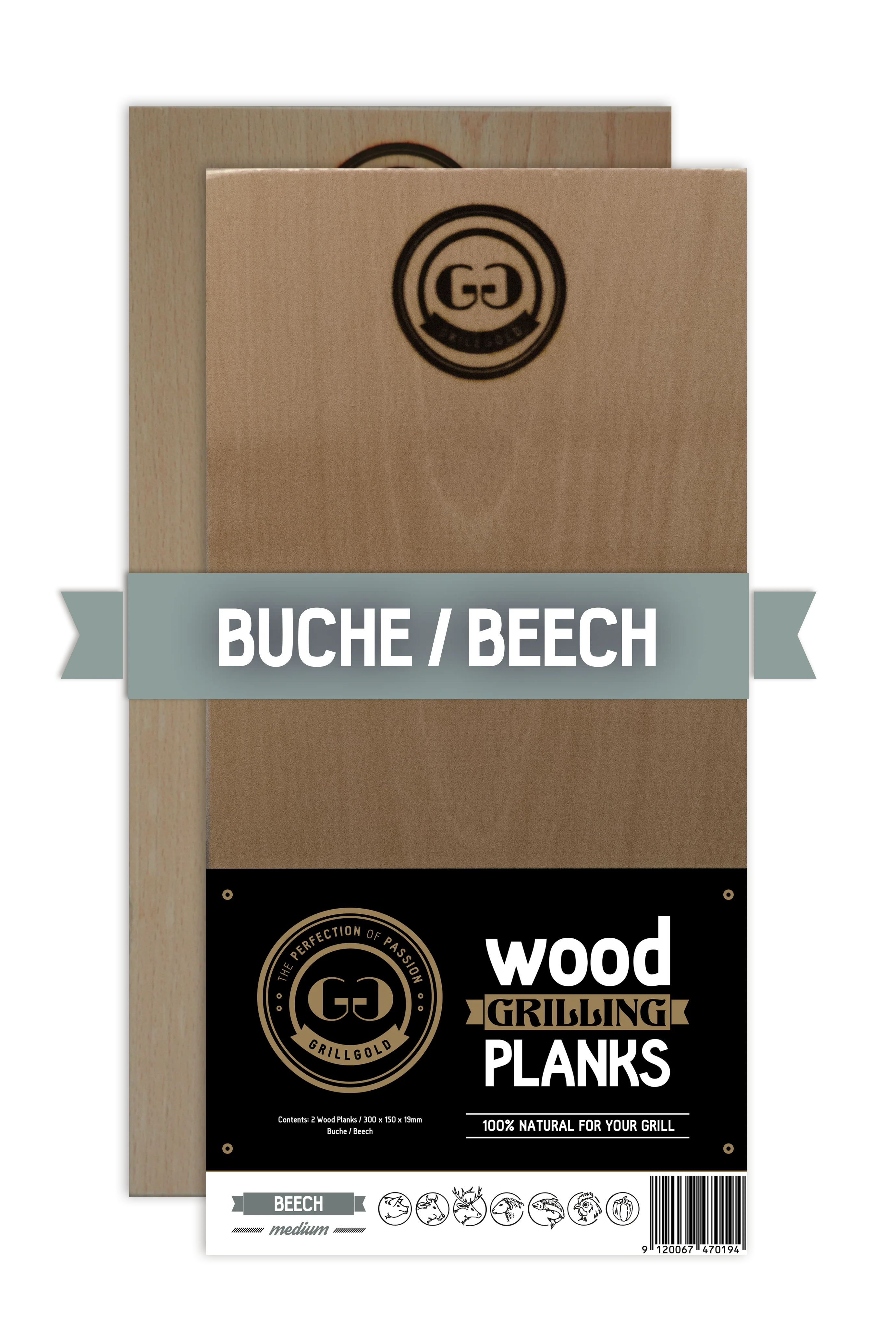 Wood Grilling Planks Faggio