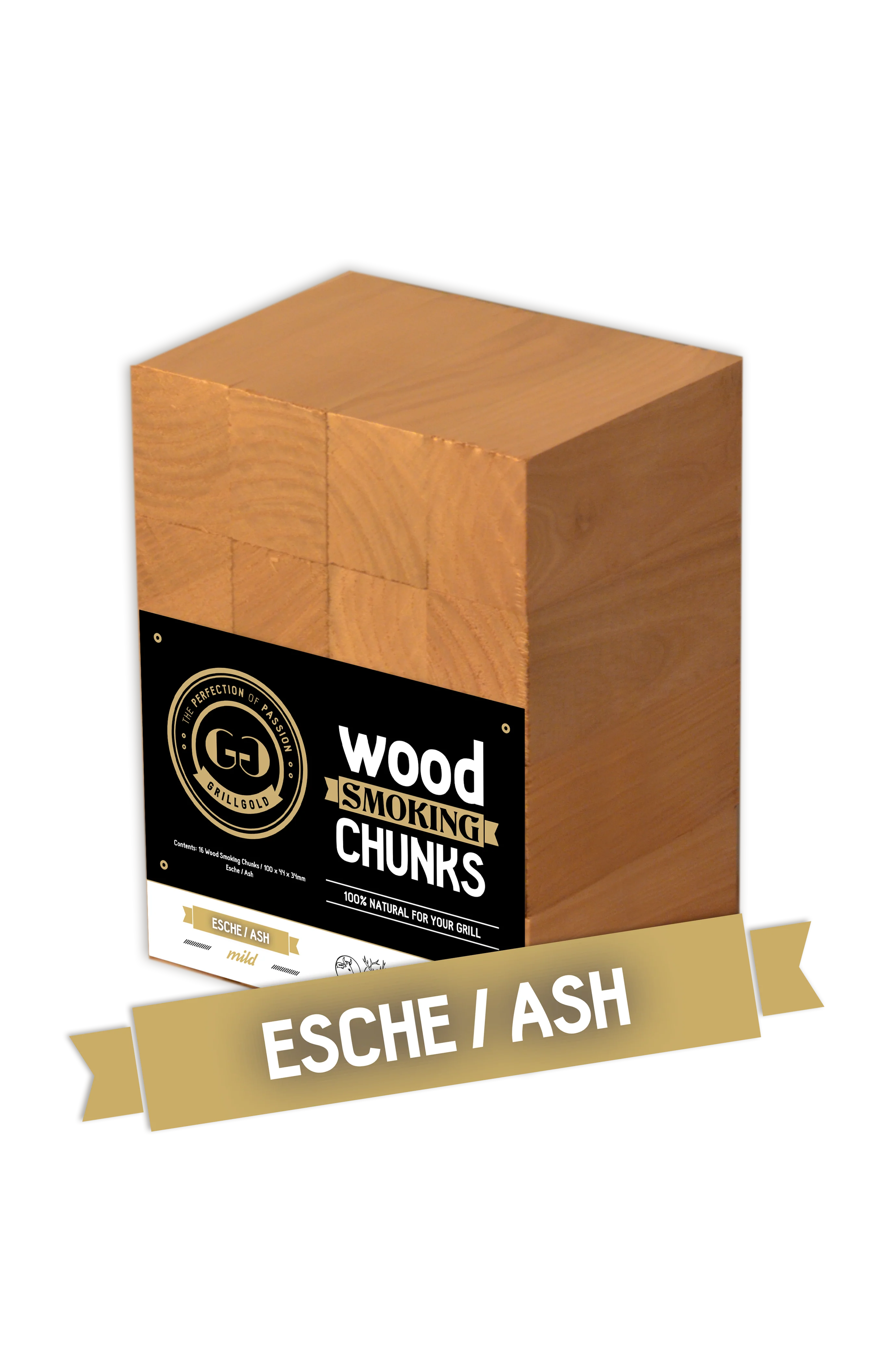 Wood Smoking Chunks Frassino