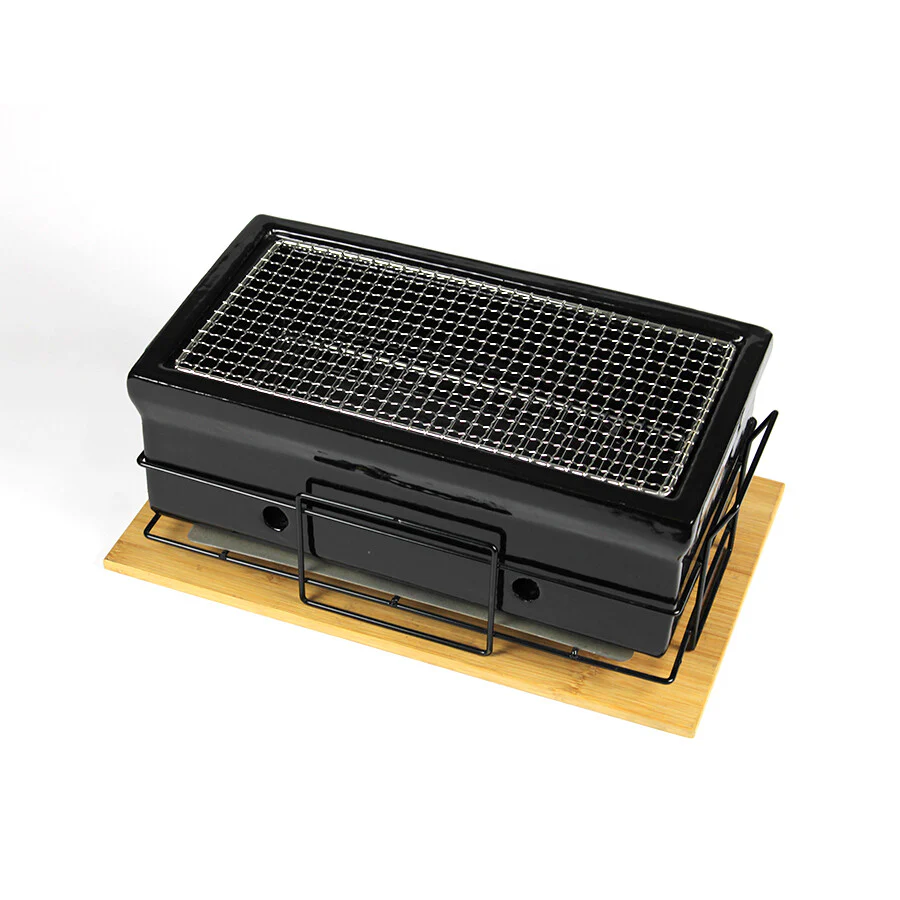 Yakiniku Shichirin Rettangolare - Medium Black Edition - Image 2