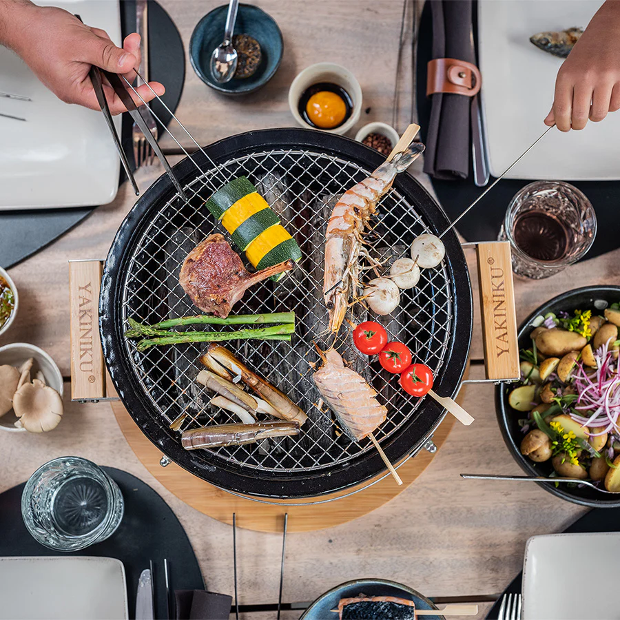 Yakiniku Shichirin  Rotondo Medium - Barbecue a Carbone - Image 5