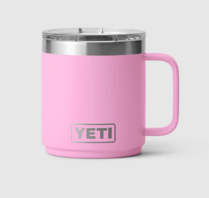 YETI Rambler 10 OZ Mug Power Pink