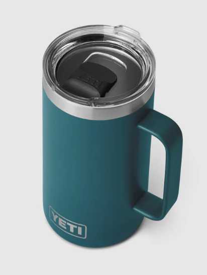 YETI Rambler 24 OZ Agave Teal - Image 3