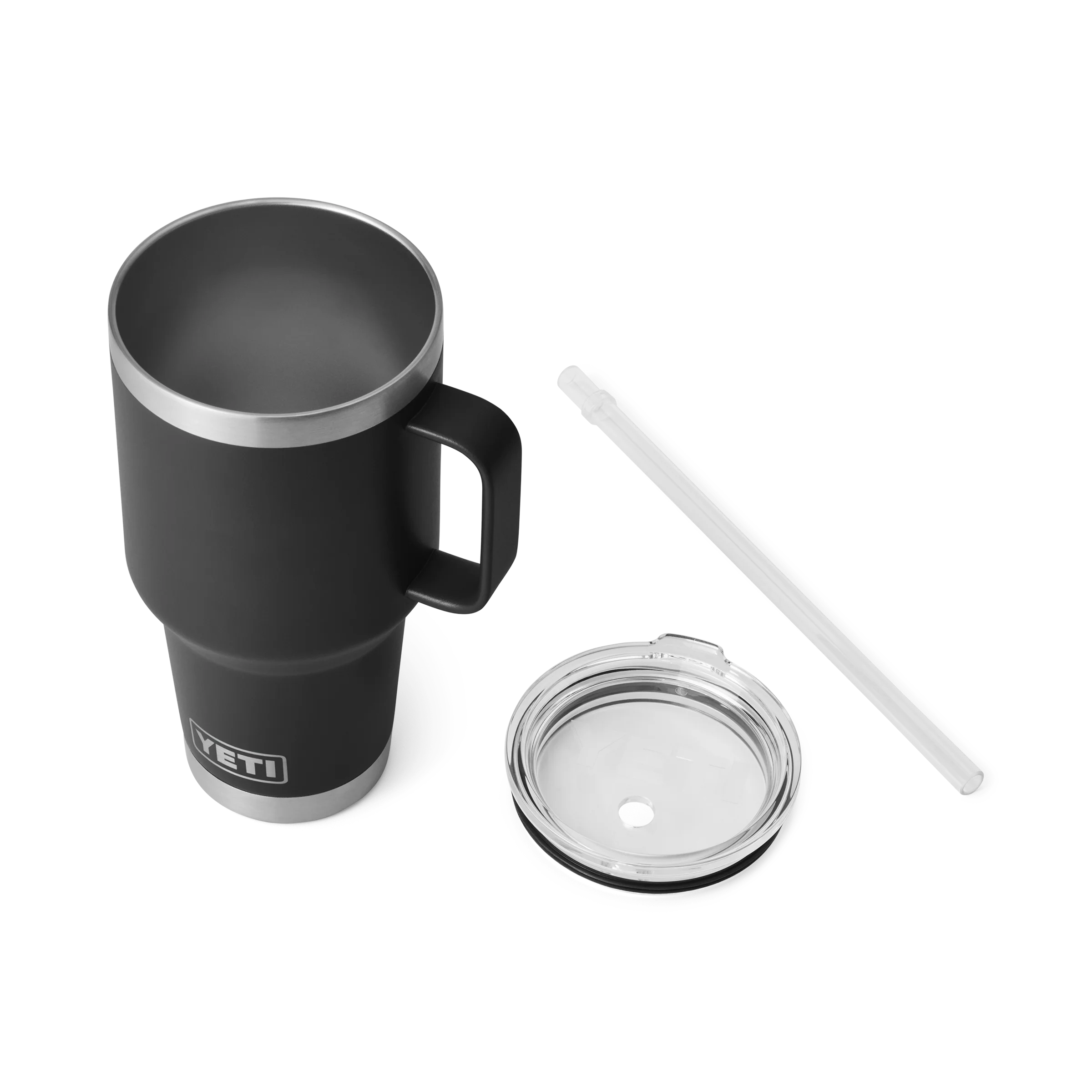 YETI Rambler 35 OZ Straw Lid Mug Black - Image 3