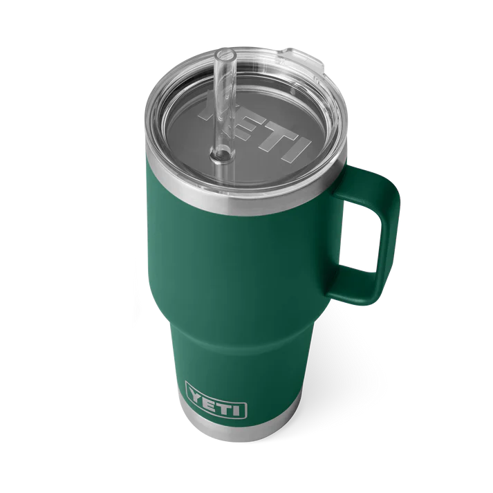 YETI Rambler con cannuccia 35 OZ Forest Green - Image 2