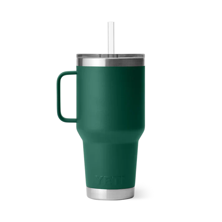 YETI Rambler con cannuccia 35 OZ Forest Green - Image 3