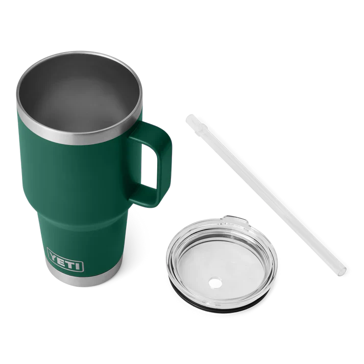 YETI Rambler con cannuccia 35 OZ Forest Green - Image 4