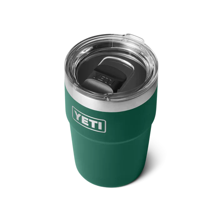 YETI Rambler Stackable 16 OZ Forest Green - Image 2