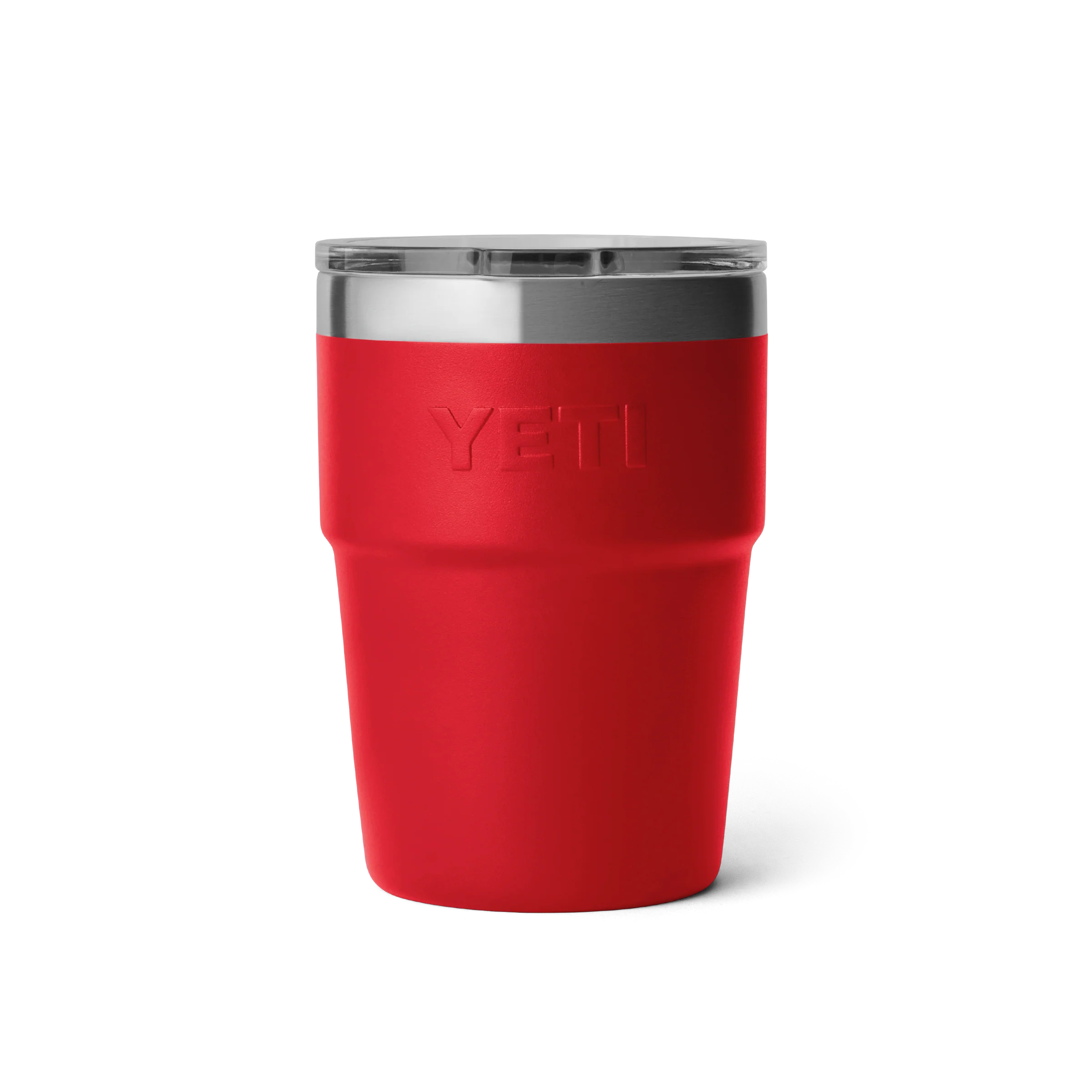 YETI Rambler Stackable 16 OZ Rescue Red - Image 3