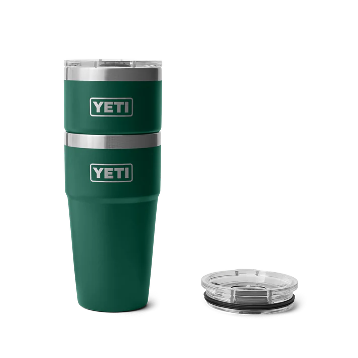YETI Rambler Stackable 20 OZ Forest Green - Image 4