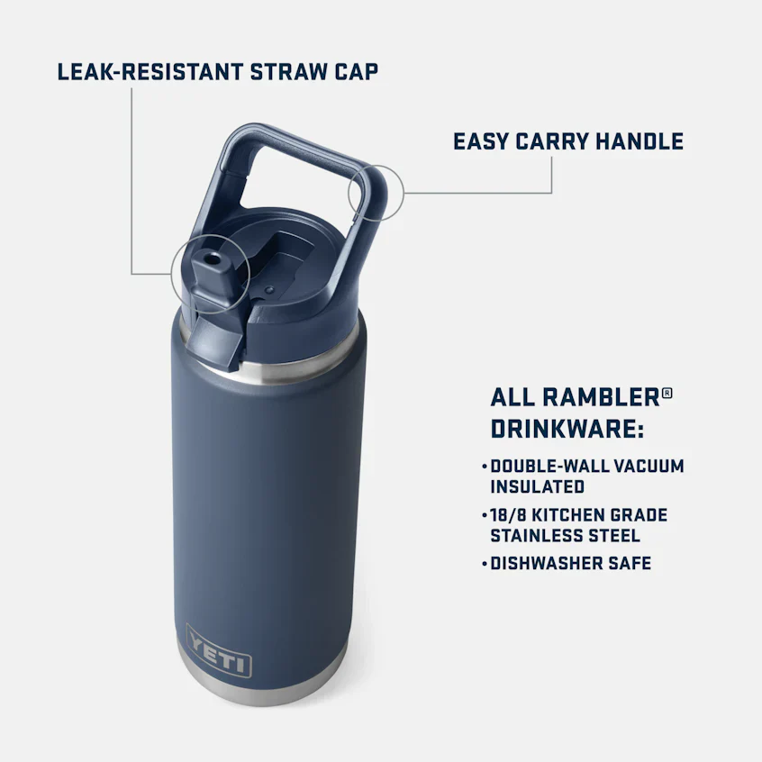 YETI Rambler Straw Mug 26 OZ Venom - Image 5